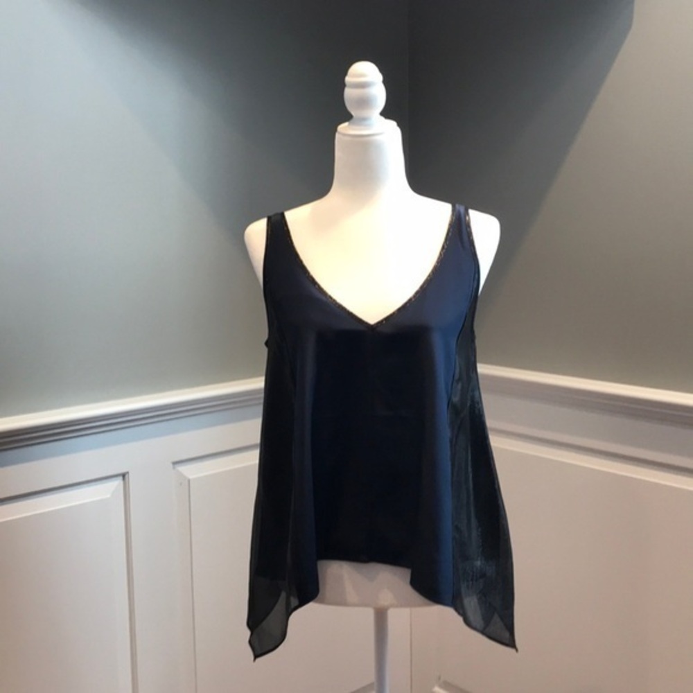 Elizabeth and James Tank Blouse sz xs nwot